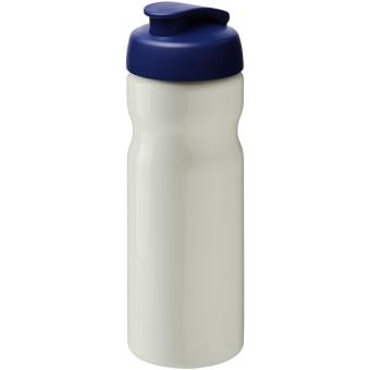 H2O Active® Eco Base 650 ml Sportflasche mit Klappdeckel Beige/blau