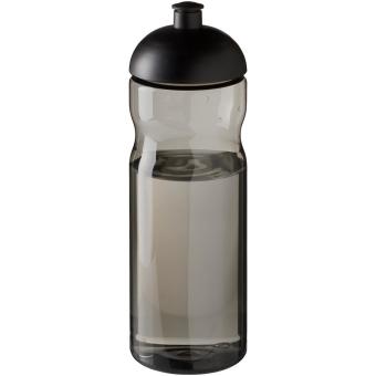 H2O Active® Eco Base 650 ml Sportflasche mit Stülpdeckel, kohle Kohle,schwarz