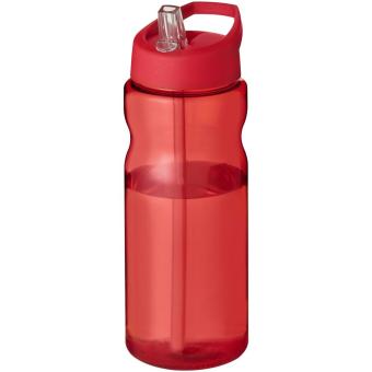 H2O Active® Eco Base 650 ml spout lid sport bottle American red