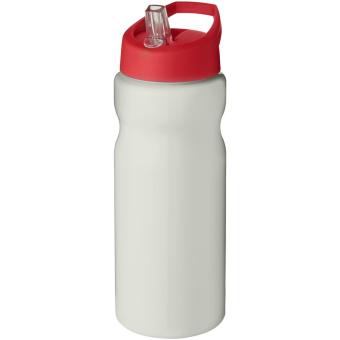 H2O Active® Eco Base 650 ml spout lid sport bottle Fawn/red