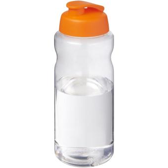 H2O Active® Big Base 1 litre flip lid sport bottle Orange