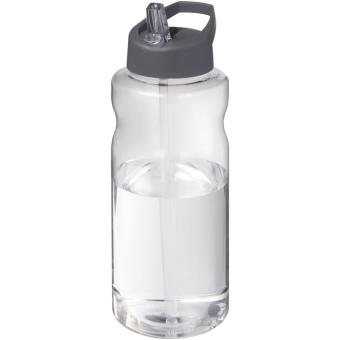 H2O Active® Big Base 1 litre spout lid sport bottle Convoy grey