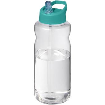 H2O Active® Big Base 1L Sportflasche mit Ausgussdeckel Aqua