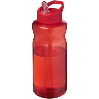 H2O Active® Eco Big Base 1L Sportflasche mit Ausgussdeckel Rot