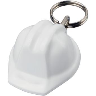 Kolt Schutzhelm Schlüsselanhänger aus recyceltem Material Weiß