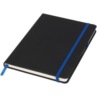 Noir A5 Notizbuch Schwarz/blau