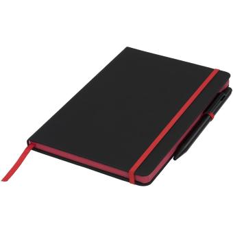 Noir Edge medium notebook Black/red