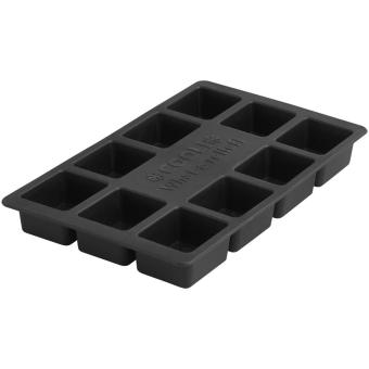 Chill customisable ice cube tray Black