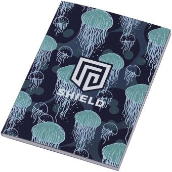 Novella Austen A6 soft cover notebook - 50 sheets Aztec blue