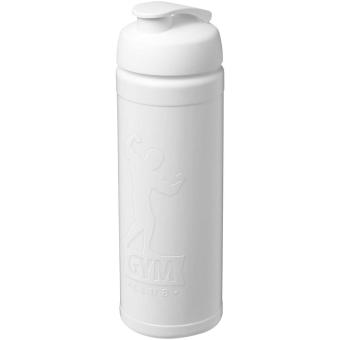 Baseline Rise 750 ml Sportflasche mit Klappdeckel Weiß/Weiße