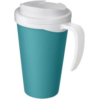 Americano® Grande 350 ml mug with spill-proof lid Aquamarin blue