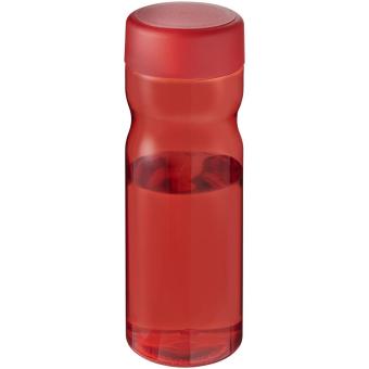 H2O Active® Eco Base 650 ml screw cap water bottle Red