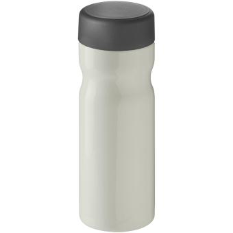 H2O Active® Eco Base 650 ml screw cap water bottle Gray
