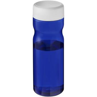 H2O Active® Eco Base 650 ml Sportflasche mit Drehdeckel Blau/weiß