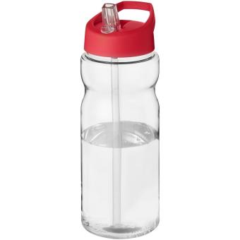 H2O Active® Base Tritan™ 650 ml spout lid sport bottle Transparent red