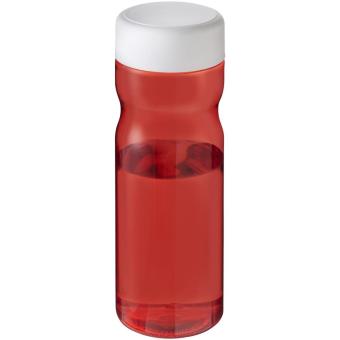 H2O Active® Base Tritan™ 650-ml-Sportflasche mit Drehdeckel Rot/weiß