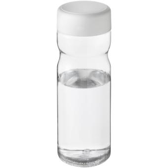 H2O Active® Base Tritan™ 650-ml-Sportflasche mit Drehdeckel Transparent weiß