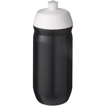 HydroFlex™ 500 ml Squeezy Sportflasche Weiß/schwarz