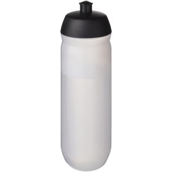 HydroFlex™ Clear 750 ml squeezy sport bottle Black