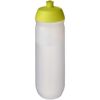 HydroFlex™ Clear 750 ml squeezy sport bottle Lime green