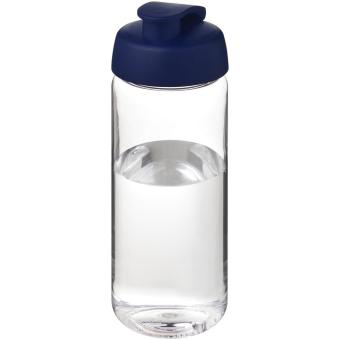 H2O Active® Octave Tritan™ 600-ml-Sportflasche mit Klappdeckel Transparent blau