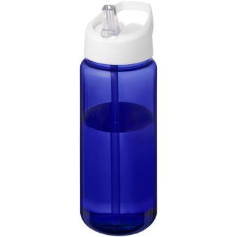 H2O Active® Octave Tritan™ 600 ml Sportflasche mit Ausgussdeckel Blau/weiß