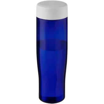 H2O Active® Eco Tempo 700 ml screw cap water bottle White/blue