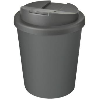 Americano® Espresso Eco 250 ml recycled tumbler with spill-proof lid Convoy grey