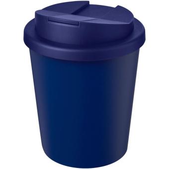 Americano® Espresso Eco 250 ml recycelter Isolierbecher mit auslaufsicherem Deckel Blau