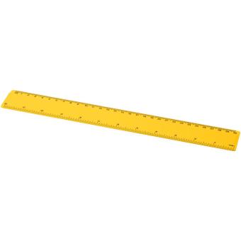 Refari 30 cm recycled plastic ruler Yellow