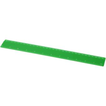 Refari 30 cm recycled plastic ruler Green