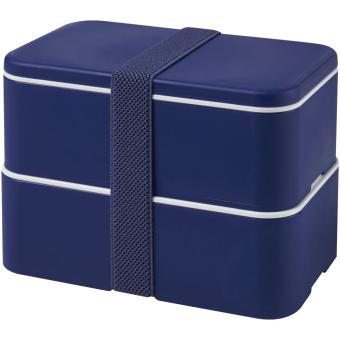 MIYO Doppel-Lunchbox Blau