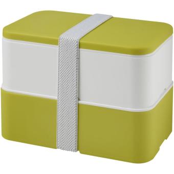 MIYO double layer lunch box Lime