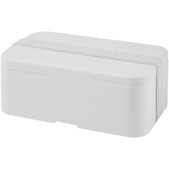 MIYO Pure single layer lunch box White/white