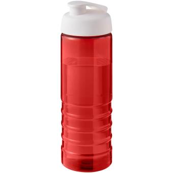 H2O Active® Eco Treble 750 ml flip lid sport bottle Red/white