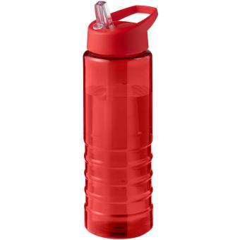 H2O Active® Eco Treble 750 ml Sportflasche mit Stülpdeckel Amerika rot