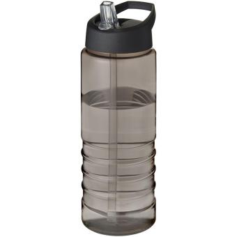 H2O Active® Eco Treble 750 ml spout lid sport bottle, black Black,coal
