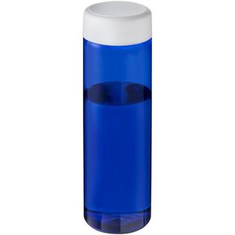H2O Active® Eco Vibe 850 ml Wasserflasche mit Drehdeckel Blau/weiß