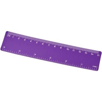 Rothko 15 cm plastic ruler Lila