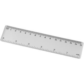 Rothko 15 cm plastic ruler Transparent