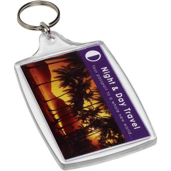 Orca L4 large keychain Transparent