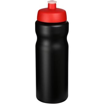 Baseline® Plus 650 ml Sportflasche Schwarz/rot