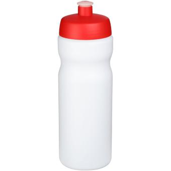 Baseline® Plus 650 ml Sportflasche Weiß/rot