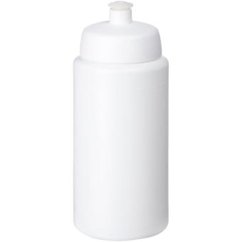Baseline® Plus grip 500 ml Sportflasche mit Sportdeckel Weiß
