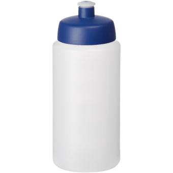 Baseline® Plus grip 500 ml sports lid sport bottle Transparent blue