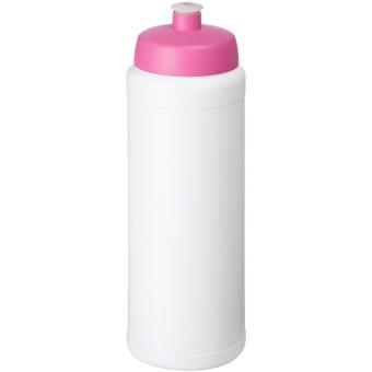 Baseline® Plus grip 750 ml Sportflasche mit Sportdeckel Rosa/weiß