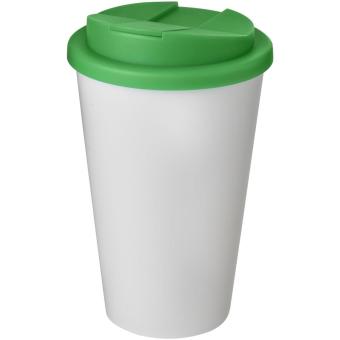 Americano® 350 ml tumbler with spill-proof lid White/green