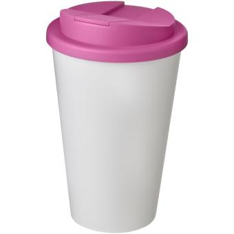 Americano® 350 ml tumbler with spill-proof lid, magenta Magenta,white
