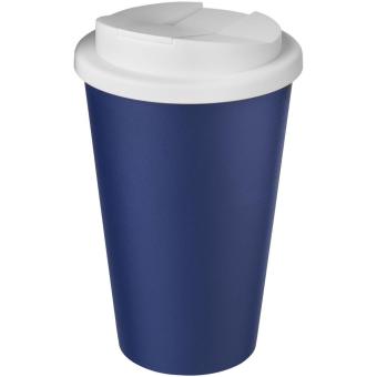 Americano® 350 ml tumbler with spill-proof lid Blue/white