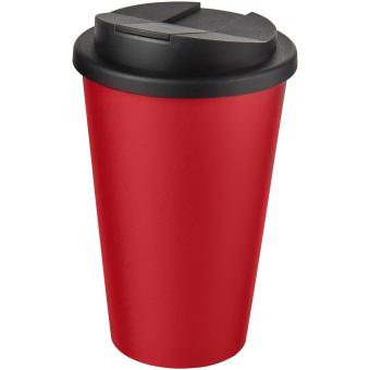Americano® 350 ml tumbler with spill-proof lid Red/black